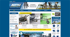 Desktop Screenshot of bicyclerack-mottez.com